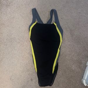 Speedo, Black, Yellow, 8/34